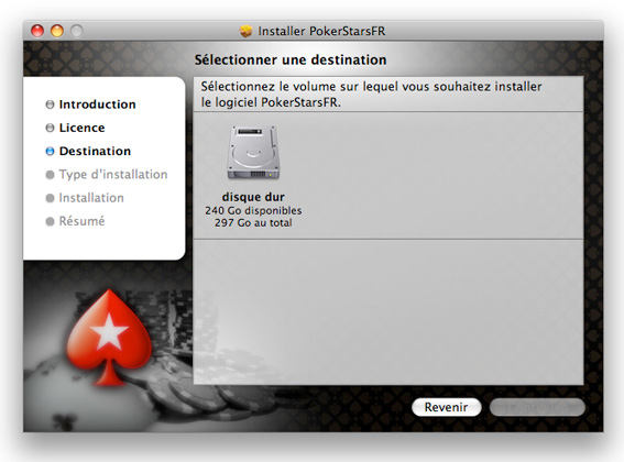 installation pokerstars mac